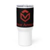 Travel mug with a handle